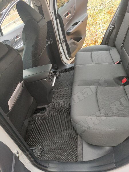 Ковры салонные Toyota Harrier IV (XU80) пресс борта 2020 -