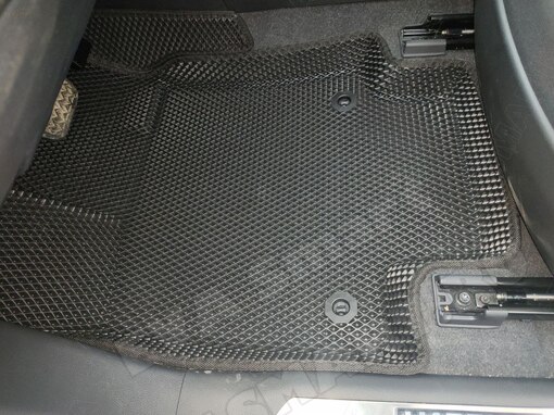 Ковры салонные Toyota Harrier IV (XU80) пресс борта 2020 -