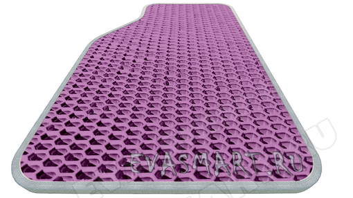 ЭВА полимер листовой Фиолетовый "соты" (2597)